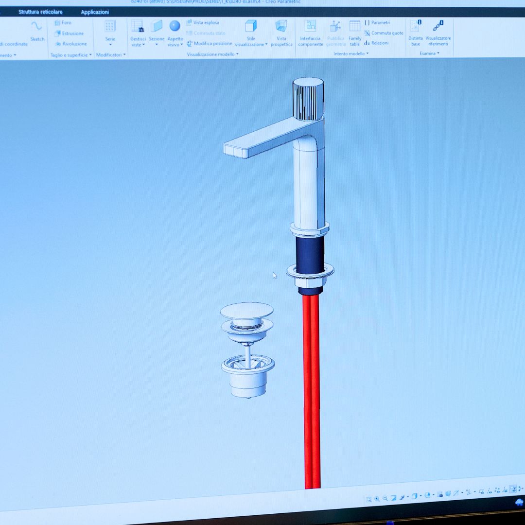 Research and development by Gattoni Rubinetteria